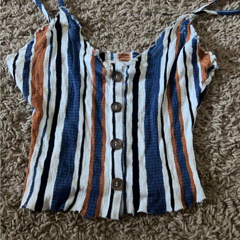 Small striped tank top